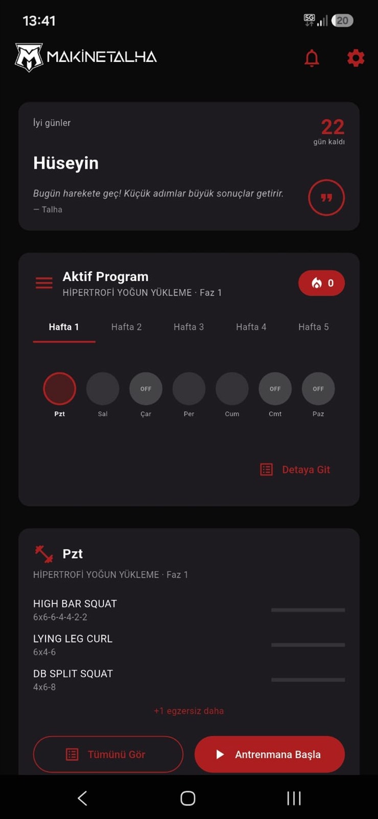 Makine App - Mobil Uygulama